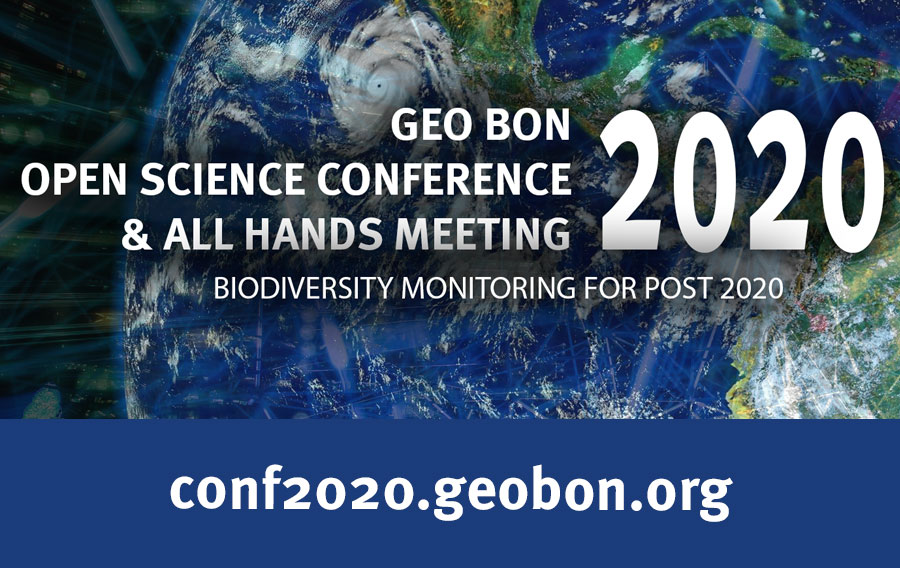 GEO BON OPEN SCIENCE CONFERENCE 2020